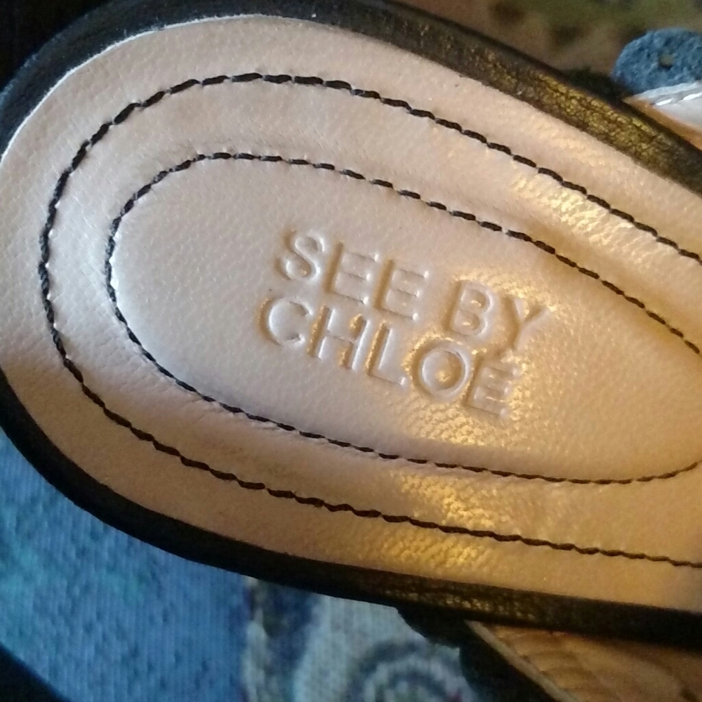 See by Chloe Black Leather Mules 8 - Picture 5 of 7